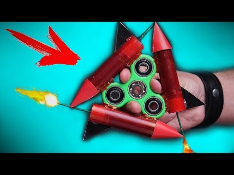 Rocket Powered Fidget Spinner 1000MPH - PART 2!!! Video