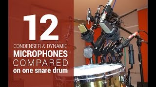 Video thumbnail for Sennheiser MD 421 Shure SM57 52A SM81 AKG C414 C214 AUDIX f10 f12 f14 f15 Earthworks QTC30 AT4041 G2 by SIC MIC