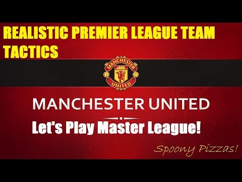 #01 PES 2018 | Manchester United | Let's Play Master League | Realistic Premier League Team Tactics!