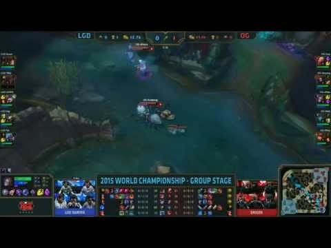 LGD Gaming vs Origen - first blood