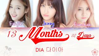 DIA (L.U.B 다이아) – 13/32 (13월 32일) [Lyric]