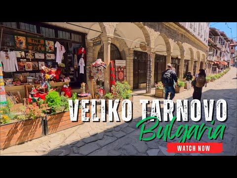 Walking Tour of Veliko Tarnovo & Tsarevets Fortress | Bulgaria in 4K HDR