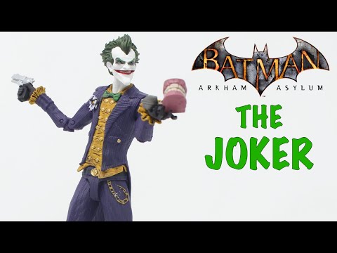 McFarlane DC Multiverse Batman Arkham Asylum THE JOKER Figure Review