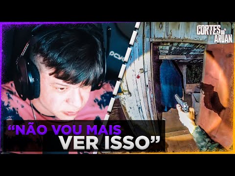 ARUAN REAGE A NÃO DEVERÍAMOS TER VOLTADO NA ENTIDADE - Caçadores de Lendas - Cortes do Aruan