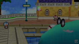 pov: You Stay the Night in Toad Town in Paper Mario 64 with Rain and Music