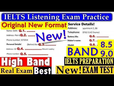 IELTS LISTENING PRACTICE TEST 2025 WITH ANSWERS | 05.11.2025