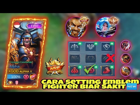 Alpha Emblem Fighter 2022 - Full Power And Full Lifesteal - Alpha Penghancur Pertahanan Musuh ⚔️