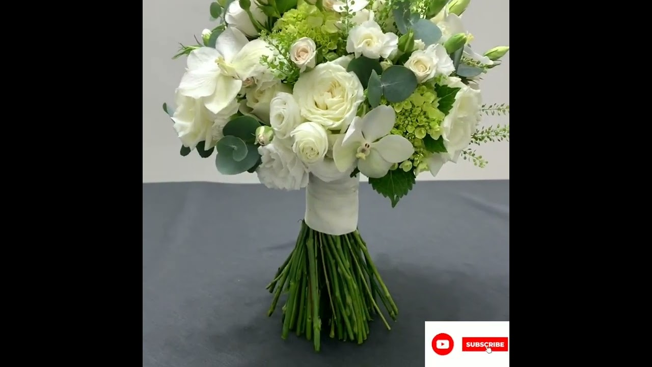 white wedding bouquet ideas