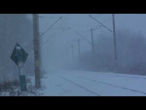 Tren R5503 Pascani - Suceava Nord & tren IR381 Vicsani  Frontiera - Bucuresti Nord - 29.12.2019