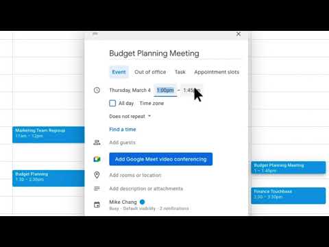 How to Create a recurring event in Google Calendar using Google Workspace for business