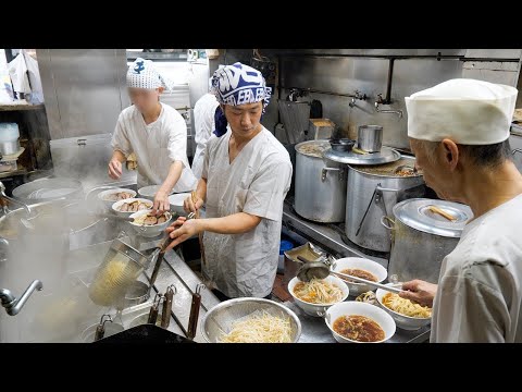 ¡100 kg desaparecen en un instante! La cola de ramen chino en Shibuya, Tokio, era una locura 丨Tokyo Ramen Food
