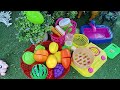 satisfying minute kitchen washing cooking play toys velcro cutting pruit ASMR video 🤩🤩