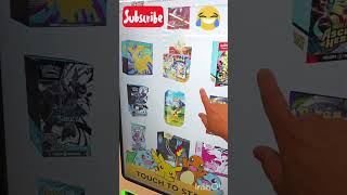Tried another place,,, Unlucky again#$%%! #idkwid #pokemoncards #pokemonvendingmachine #shorts