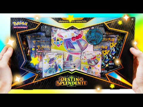 APRO LA COLLEZIONE PREMIUM DI DRAGAPULT-VMAX SHINY STAR! - Pokemon TCG Collezione Destino Splendente