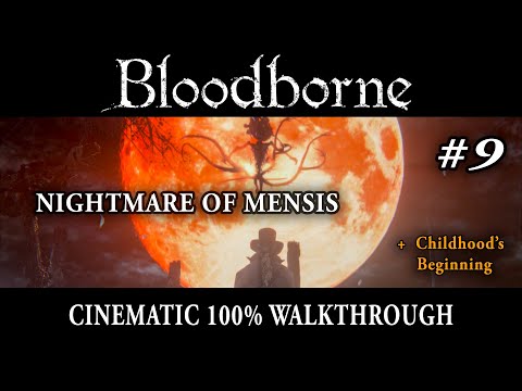 Bloodborne 9/10 - 100% Walkthrough - No commentary track