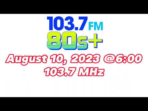 KOSF-FM 80s+ On 103.7 Legal ID (San Francisco, CA)