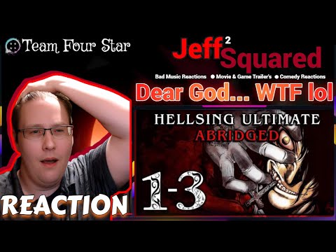 Hellsing Ultimate Abridged Episodes 1-3 | REACTION (Team Four Star)