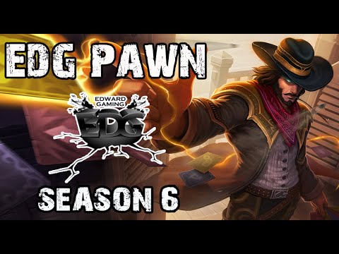 EDG Pawn Twisted Fate vs Taliyah MID Ranked Challenger Korea
