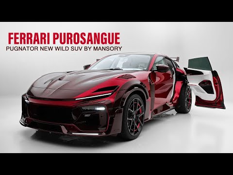 Ferrari Purosangue Pugnator - New Wild SUV by MANSORY