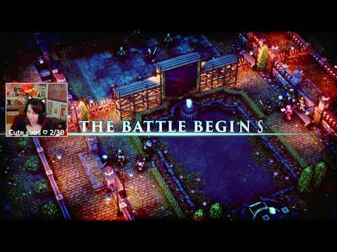 04 Let's win the battle today! ♡ First Play Triangle Strategy ♡ Hard mode!