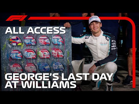 George Russell's Last Day At Williams | All Access