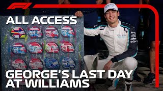 All Access: George Russell's Last Day At Williams