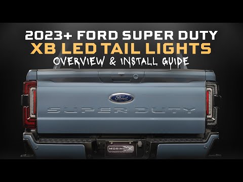 All New 2023+ Ford Super Duty Morimoto XB Tail Lights | Overview & Install