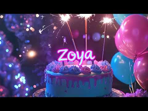 Zoya Happy Birthday to You - Best Happy Birthday Tu U Dj Remix, Luxury Birthday Wishes