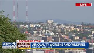 As air quality worsens amid wildfires, here's what you can do to mitigate the effects