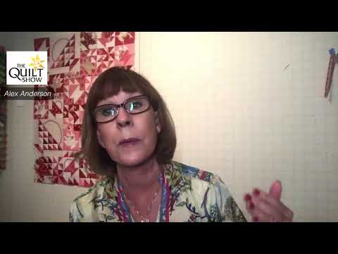 Alex Anderson LIVE: Quilt Studio Tours - Wee Spaces