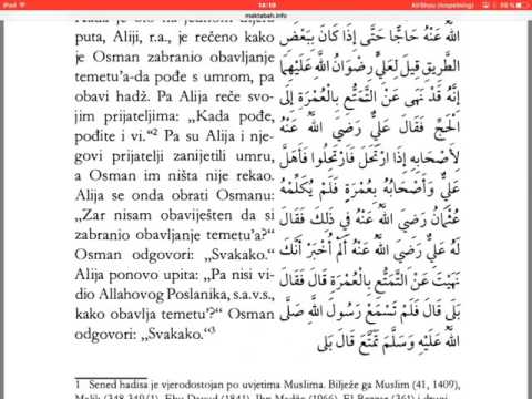 Musned: hadiska zbirka Imama Ahmeda r.a. - 25 dio