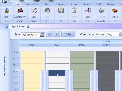 Point of Sales - Appointment