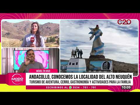 MODO DIRECTO - ANDACOLLO: CONOCEMOS LA LOCALIDAD DEL ALTO NEUQUÉN
