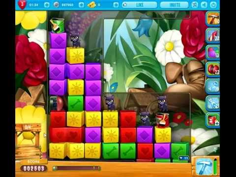 Pet Rescue Saga Level  1092 Enchanted  Pastures  3 stars no boosters