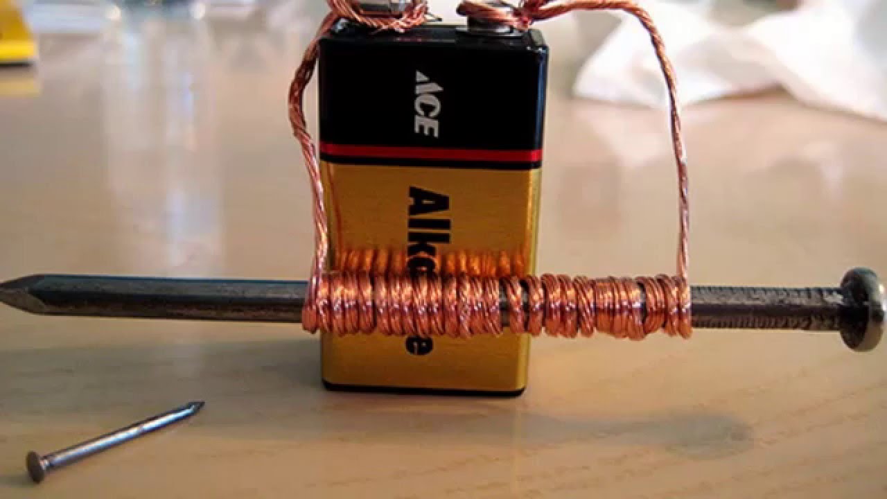Como hacer un Electroiman Fisica casero