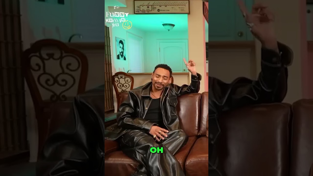 DURAN BERNARR discussing men’s vitamins lol & much more on an all new episode of “Funny Knowing You”
