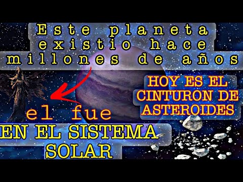 este PLANETA EXISTIO en EL SISTEMA SOLAR Y FUE DESTRUIDO POR ESTa entidad
