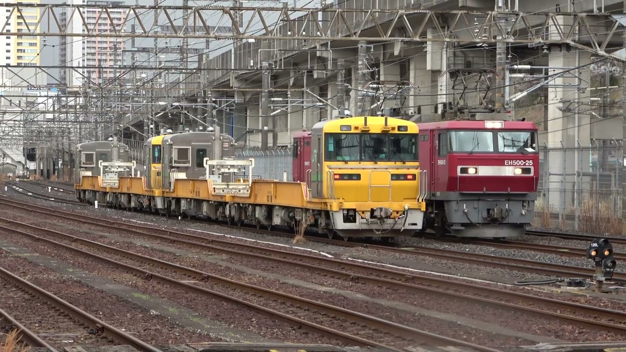 2026/03/31 【小牛田車返却回送】 キヤE195系 ST-2+ST-6編成 田端操車場 | Japan Railways: KiYa E195 Series at Tabata Yard