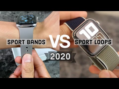 RECAP: Apple Watch SPORT BANDS VS SPORT LOOPS