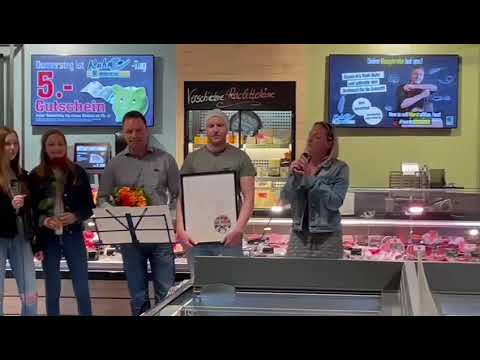 Edeka Linkenheim Flashmob (light) 16.04.2022