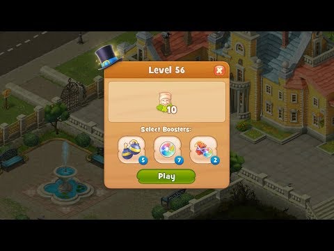 Gardenscapes Level 56 HD 1080p