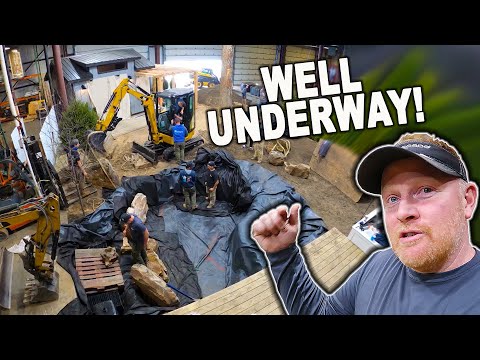 Atlantis Water Gardens Sandbox *POND* Build - Part 2