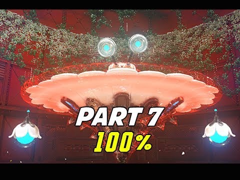 SUPER MARIO ODYSSEY Walkthrough Part 7 - 100% Flower Boss (Let's Play Commentary)