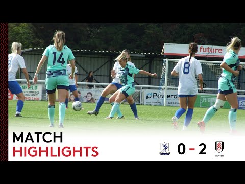Enfield Town Ladies 0-2 Fulham Women | LSE Regional Premier | Strong Start Continues!