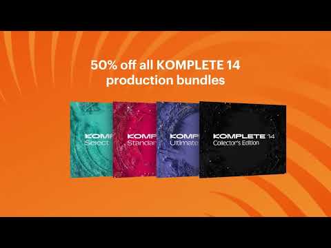 Komplete 14 at 50 % off | Summer of Sound 2023 | Native Instruments India