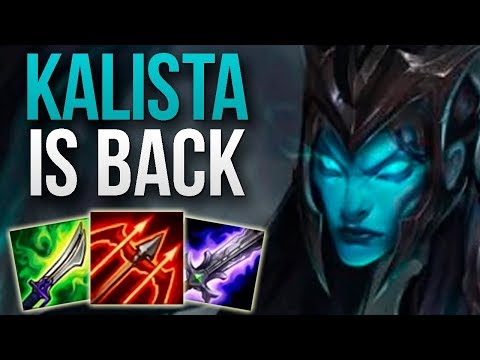 KALISTA BUFFS IN PATCH 10.1 MADE HER GOOD AGAIN | CHALLENGER KALISTA ADC GAMEPLAY | Patch 10.1 S10