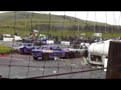 DareDevil Stunt Show & Buxton Raceway Caravan Demolition !!! May 2013 !!! Video Mix :)
