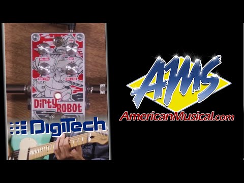 Digitech Dirty Robot on Guitar - Digitech Dirty Robot Mini Synth Pedal