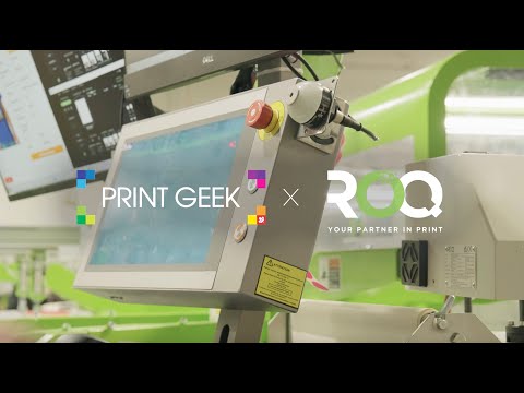 How the ROQ NOW Industrial DTG Transformed Print Geek's Efficiency & Quality