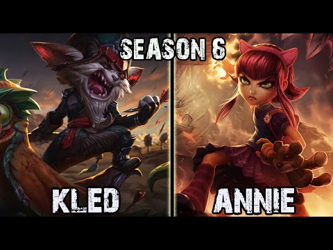 Kled vs Annie TOP Ranked Challenger NA